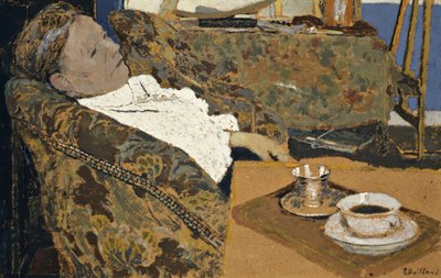 La madre del artista descansando, c.1897 de Edouard Vuillard