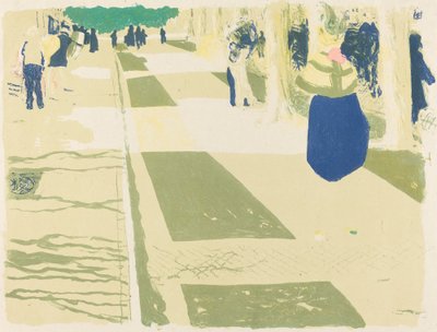 La avenida de Edouard Vuillard