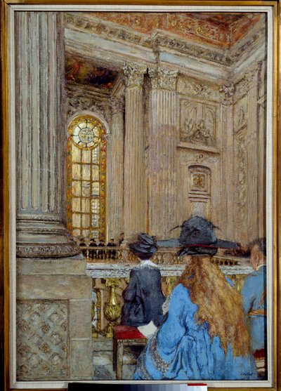 La capilla del castillo de Versalles de Edouard Vuillard