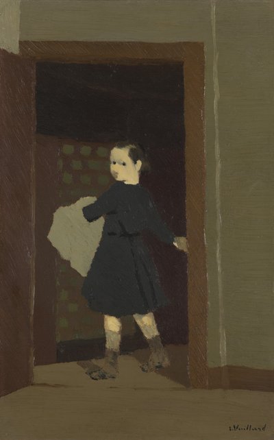 El Niño en la Puerta, 1891-92 de Edouard Vuillard
