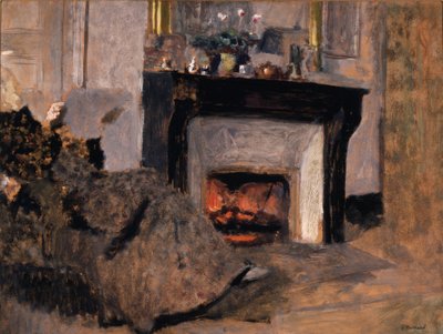 La chimenea de Edouard Vuillard