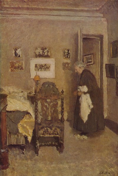 La ama de llaves, c. 1925, 1946 de Edouard Vuillard
