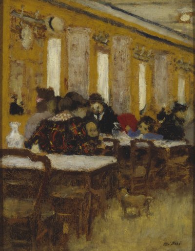 El Pequeño Restaurante, c.1900-1901 de Edouard Vuillard