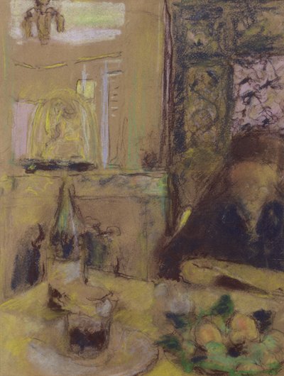 La madre del artista leyendo de Edouard Vuillard