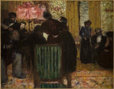 La velada musical, ca. 1896-1899 de Edouard Vuillard