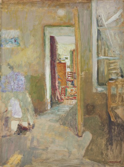 La puerta abierta, c. 1902-1903 de Edouard Vuillard