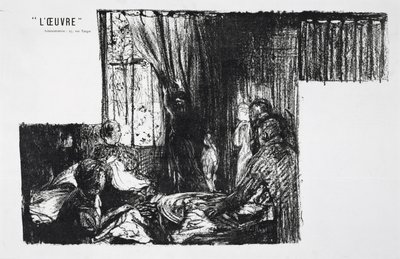 Los pilares de la sociedad, 1896 de Edouard Vuillard