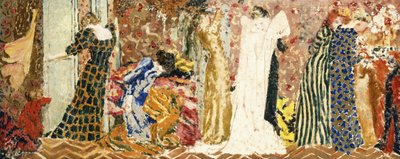 El taller de costura I de Edouard Vuillard