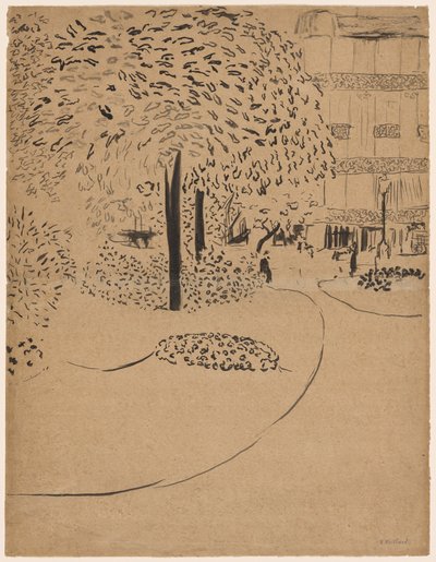 La plaza de Edouard Vuillard
