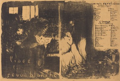 Una noche de abril en Ceos; La imagen de Edouard Vuillard