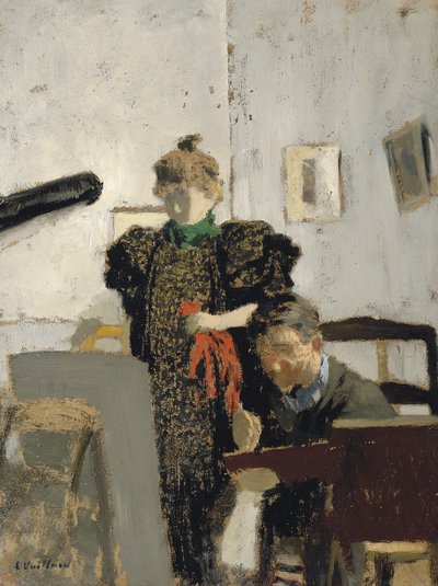 Vallotton y Natanson de Edouard Vuillard