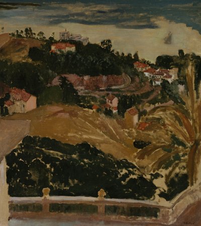 Vista de Cannes, c.1901 de Edouard Vuillard