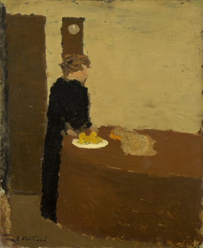 Mujer de negro, c. 1891 de Edouard Vuillard