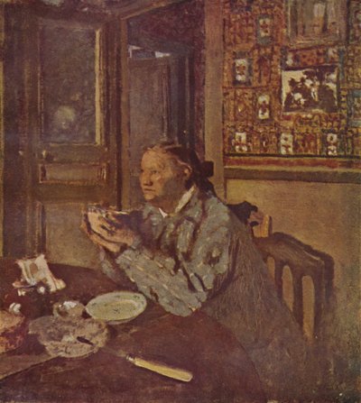Mujer con un cuenco, c. 1897, 1946 de Edouard Vuillard