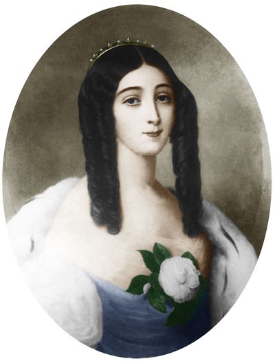 Marie Duplessis de Édouard after Viénot