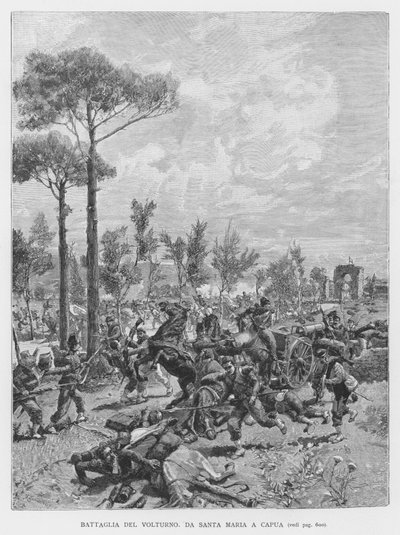 Batalla Del Volturno de Edouardo Matania