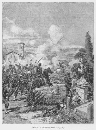 Batalla de Montebello de Edouardo Matania