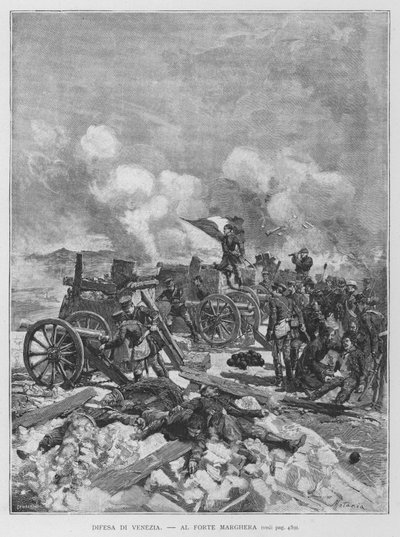 Defensa de Venecia de Edouardo Matania