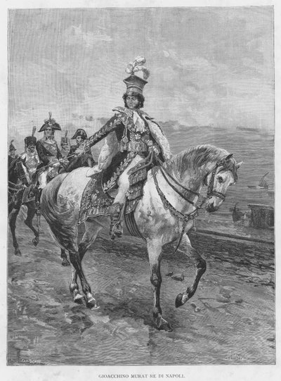 Gioacchino Murat Rey de Nápoles de Edouardo Matania