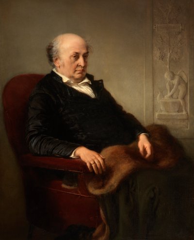 El pintor Wilhelm Schadow de Eduard Bendemann