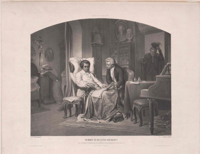 Muerte de Mozart, de Eduard Friedrich Leybold