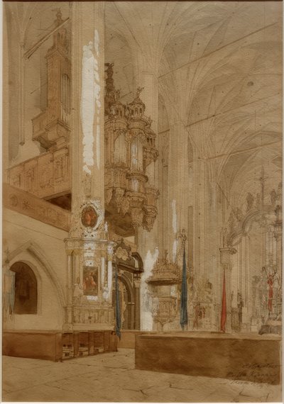 Iglesia de Santa María en Thorn de Eduard Gärtner