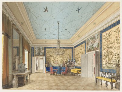 El Salón Chino del Palacio Real de Berlín de Eduard Gaertner
