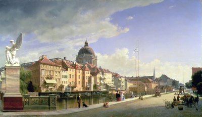 Castillo libertad del Schlossbruecke, Berlín de Eduard Gärtner