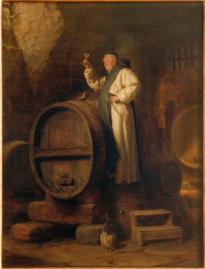 La cata de vinos en la bodega de Eduard von Grutzner