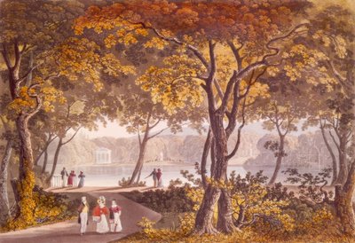 Töplitz. El jardín del castillo de Eduard Gurk