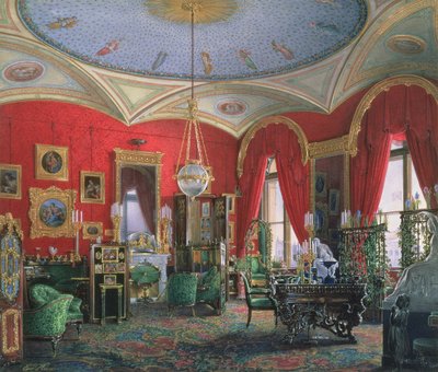 Interior del Palacio de Invierno de Eduard Hau