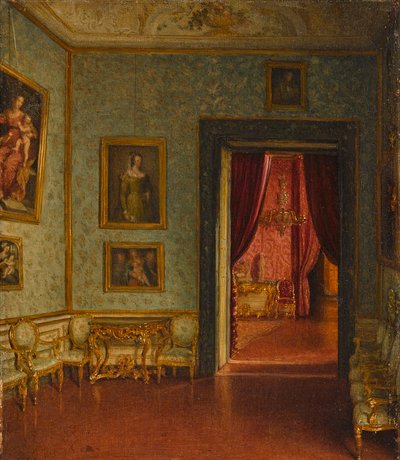 Palazzo Colonna. Vista a la Sala del Trono de Eduard Heuss