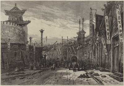 Calle circular de Eduard Hildebrandt