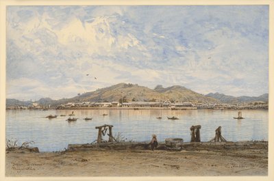 Puerto de Nagasaki de Eduard Hildebrandt
