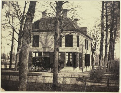 Vista de una casa en un parque de Eduard Isaac Asser