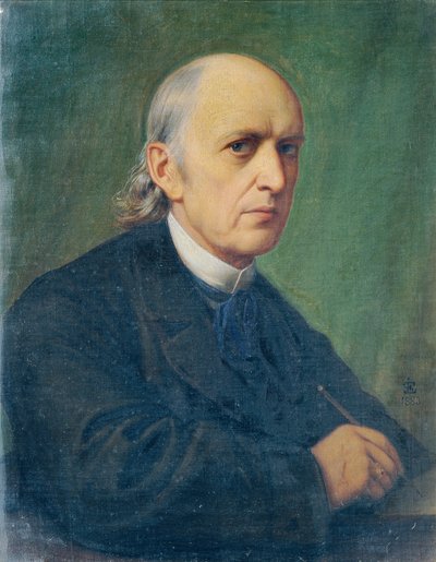 Auto retrato de Eduard Jakob von Steinle