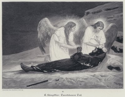 La muerte de Tannhäuser de Eduard Kaempffer