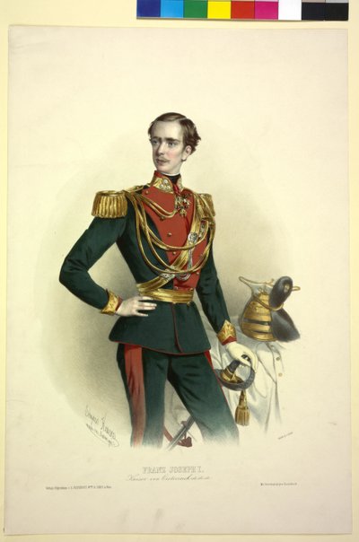 Emperador de Austria Francisco José I de Eduard Kaiser