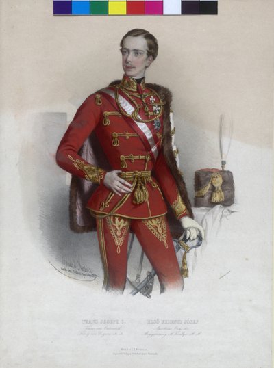 Emperador de Austria Francisco José I de Eduard Kaiser