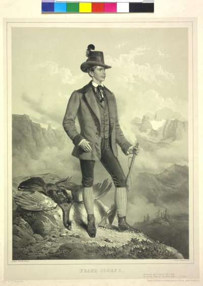 Emperador de Austria Francisco José I de Eduard Kaiser