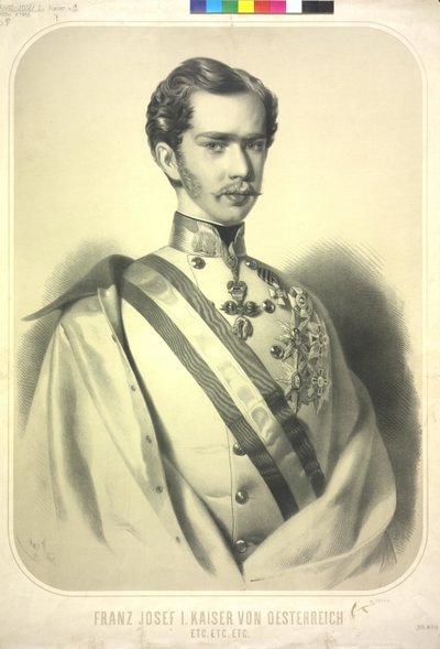 Emperador de Austria Francisco José I de Eduard Kaiser