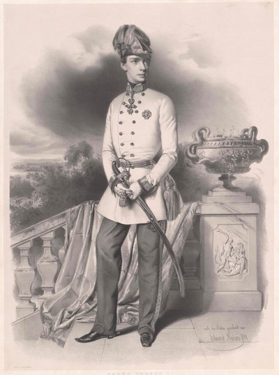 Emperador de Austria Francisco José I de Eduard Kaiser