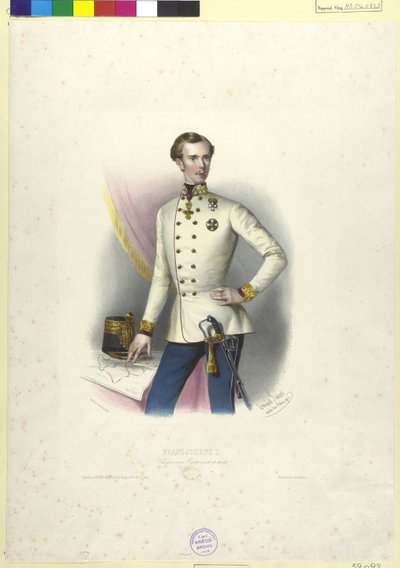 Emperador de Austria Francisco José I de Eduard Kaiser