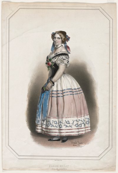 Retrato de Albina Maray de Eduard Kaiser