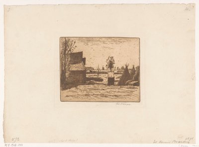 Corral con granero y pajares
Granja (título en el objeto) de Eduard Karsen (signed by artist)