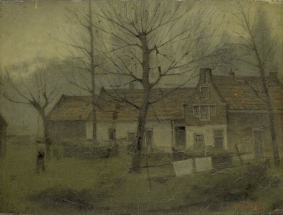 Casas en un pueblo de Eduard Karsen