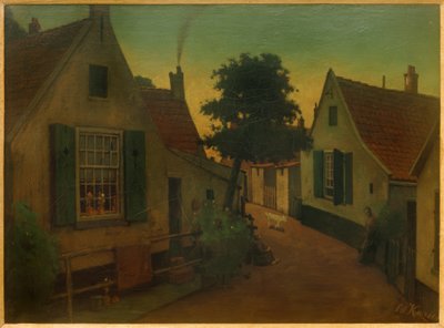 Calle en Domburg de Eduard Karsen