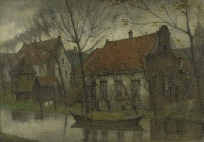 Vista en un pueblo de Eduard Karsen