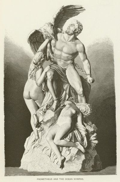 Prometeo y las Ninfas del Océano de Eduard Muller