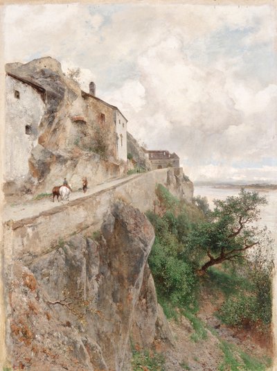 Dürnstein - De camino al castillo de Eduard Peithner von Lichtenfels
